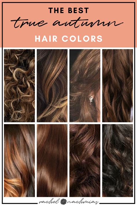 autumn hair colour ideas|hair colors for true autumn.